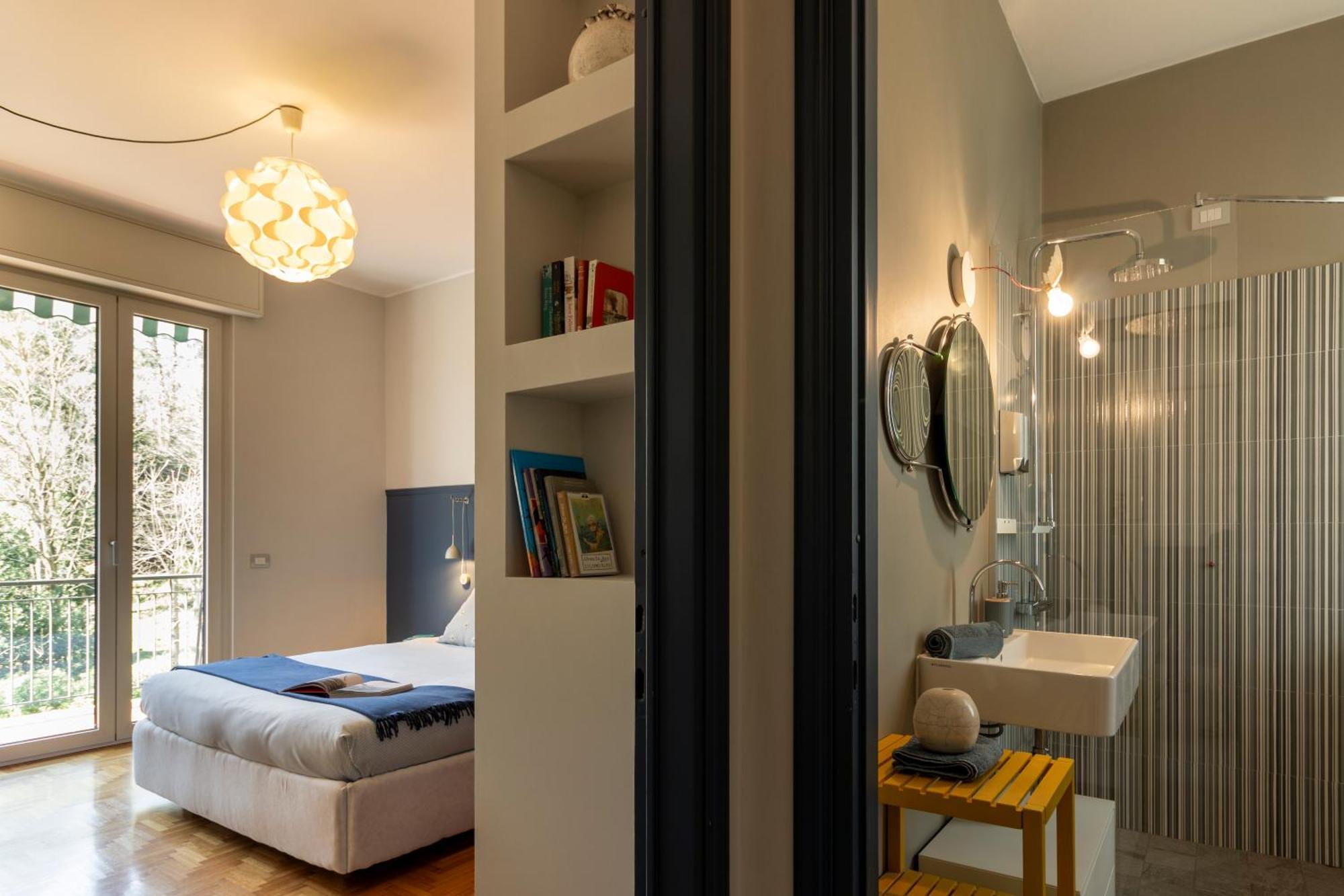 Apartmán Cosy In The Park Como Exteriér fotografie
