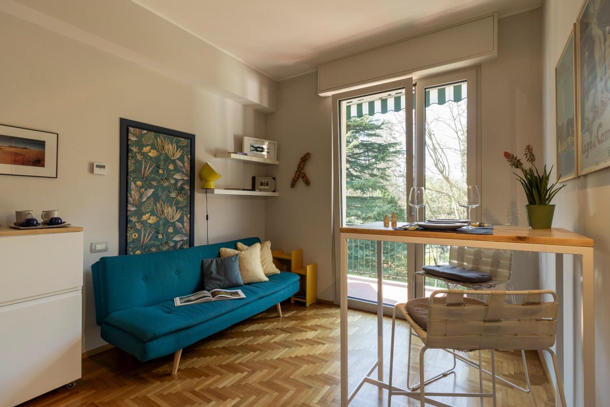Apartmán Cosy In The Park Como Exteriér fotografie