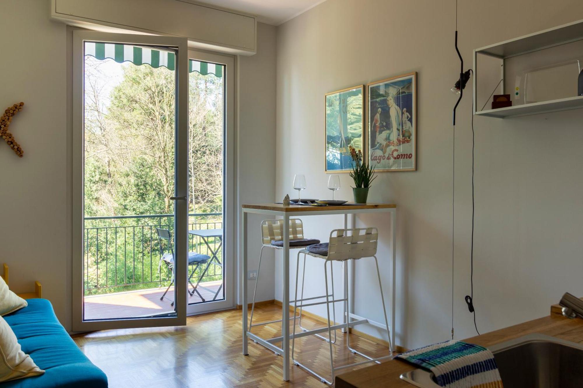 Apartmán Cosy In The Park Como Exteriér fotografie